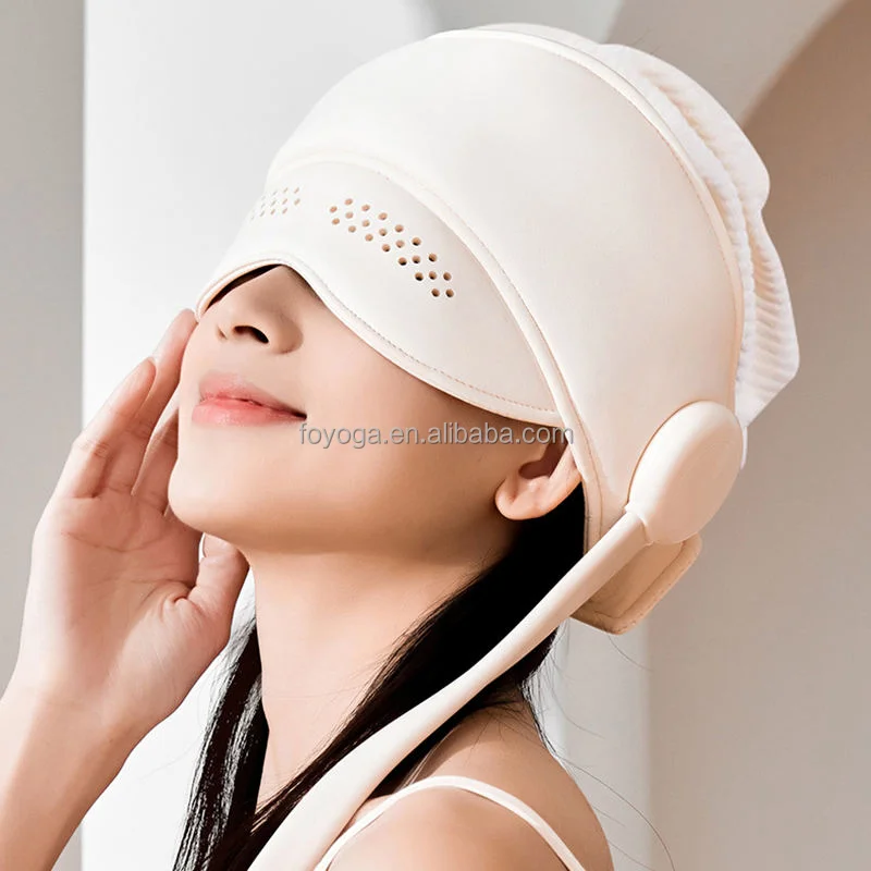 【CHIMU HOME】Heated Head & Eye Massager Scalp Stress Relief Relax Cap For Daily Use
【CHIMU HOME】Heated Head & Eye Massager Scalp Stress Relief Relax Cap For Daily Use