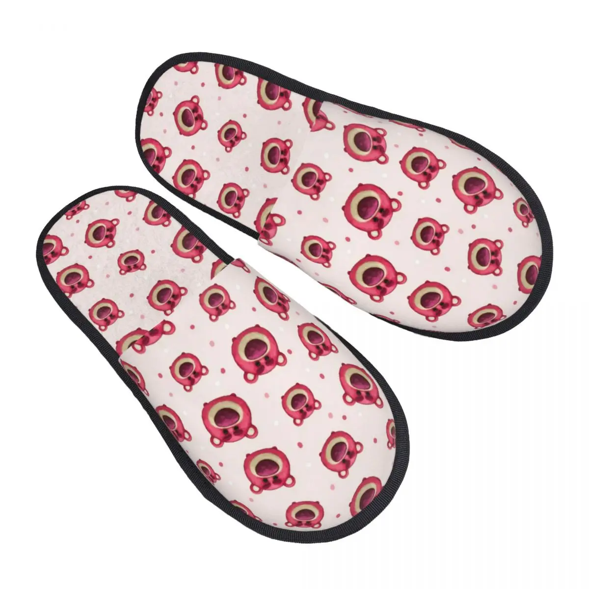 Custom Lotsos Huggin Bear Head Pattern Guest Slippers for Spa Women House Slipper
Custom Lotsos Huggin Bear Head Pattern Guest Slippers for Spa Women House Slipper
