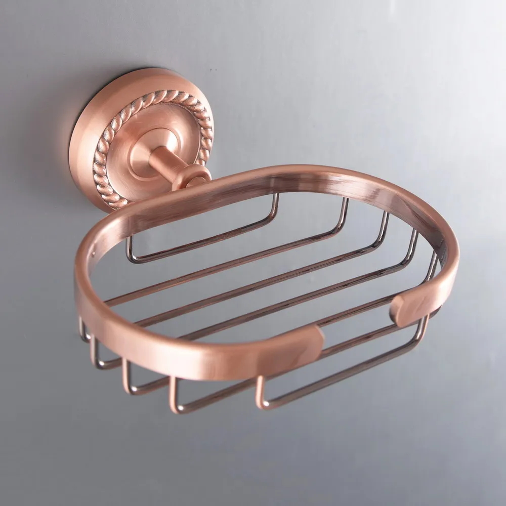 Bathroom Accessory Wall Mounted Soap Basket Antique Red Copper Soap Dish Holder tba971
Bathroom Accessory Wall Mounted Soap Basket Antique Red Copper Soap Dish Holder tba971