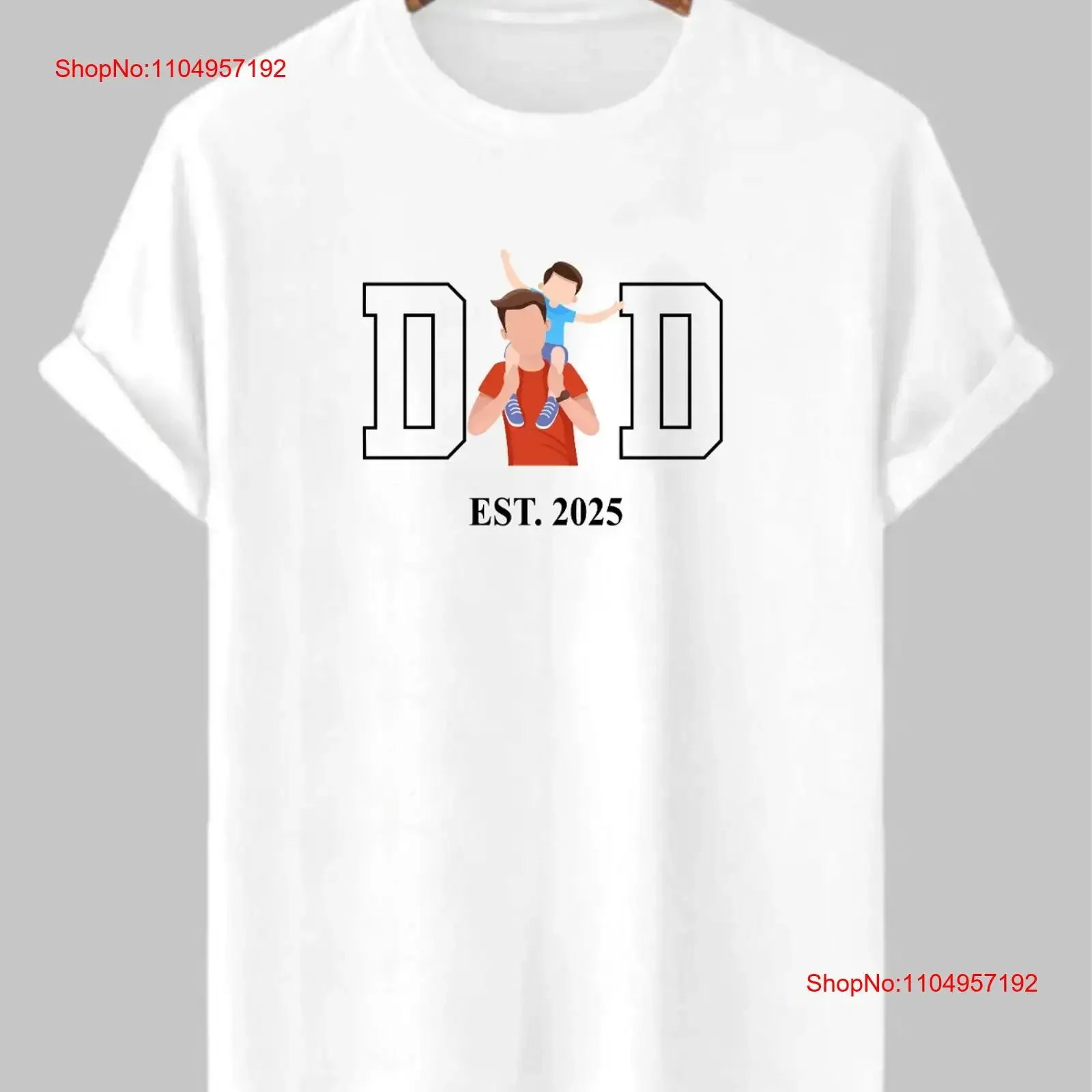 DAD Est Your Year T Shirt Father Baby for First Time vintage Washed designer clothes Unisex Slightly graphic
DAD Est Your Year T Shirt Father Baby for First Time vintage Washed designer clothes Unisex Slightly graphic