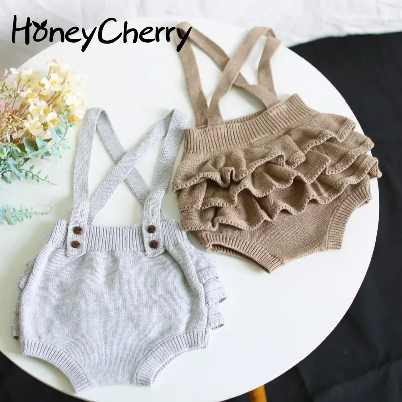 HoneyCherry New Styles in Autumn and Winter! Suspender Rompers, Onesie Bodysuits with Suspenders for Baby Girls
HoneyCherry New Styles in Autumn and Winter! Suspender Rompers, Onesie Bodysuits with Suspenders for Baby Girls
