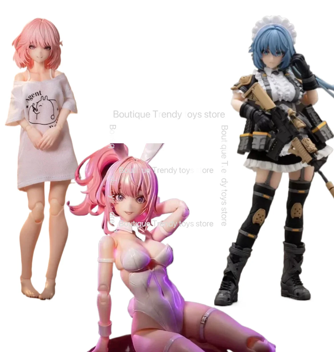 NEW SPOT Snail Shell Integrated Figure Series 1/12 Movable Finished Product Series RA01 RA02 RA03 Erin Maid Bunny Girl Model Toy
NEW SPOT Snail Shell Integrated Figure Series 1/12 Movable Finished Product Series RA01 RA02 RA03 Erin Maid Bunny Girl Model Toy
