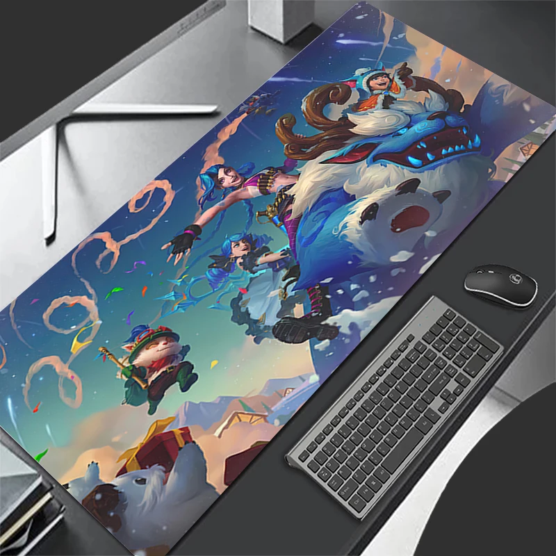 Mousepad Computer Gaming Accessories Keyboard Pad Office PC Rubber Mouse Pad Decoracion Desk L-league of Legends Jinx Mouse Mat
Mousepad Computer Gaming Accessories Keyboard Pad Office PC Rubber Mouse Pad Decoracion Desk L-league of Legends Jinx Mouse Mat
