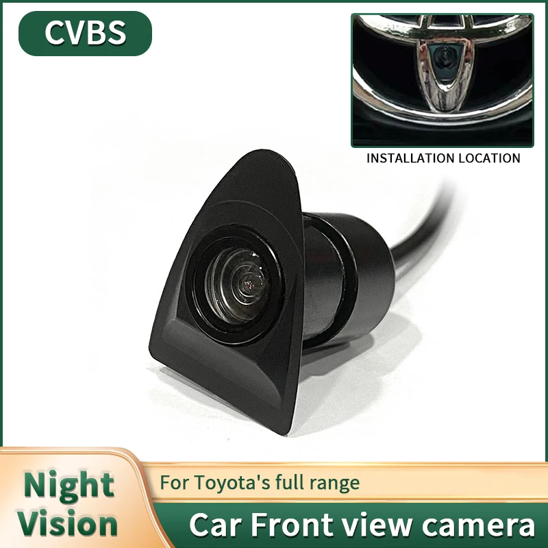 HD Wide Angle Vehicle Front View camera For Toyota Waterproof Night Vision Front logo Assisted Parking Camera
HD Wide Angle Vehicle Front View camera For Toyota Waterproof Night Vision Front logo Assisted Parking Camera
