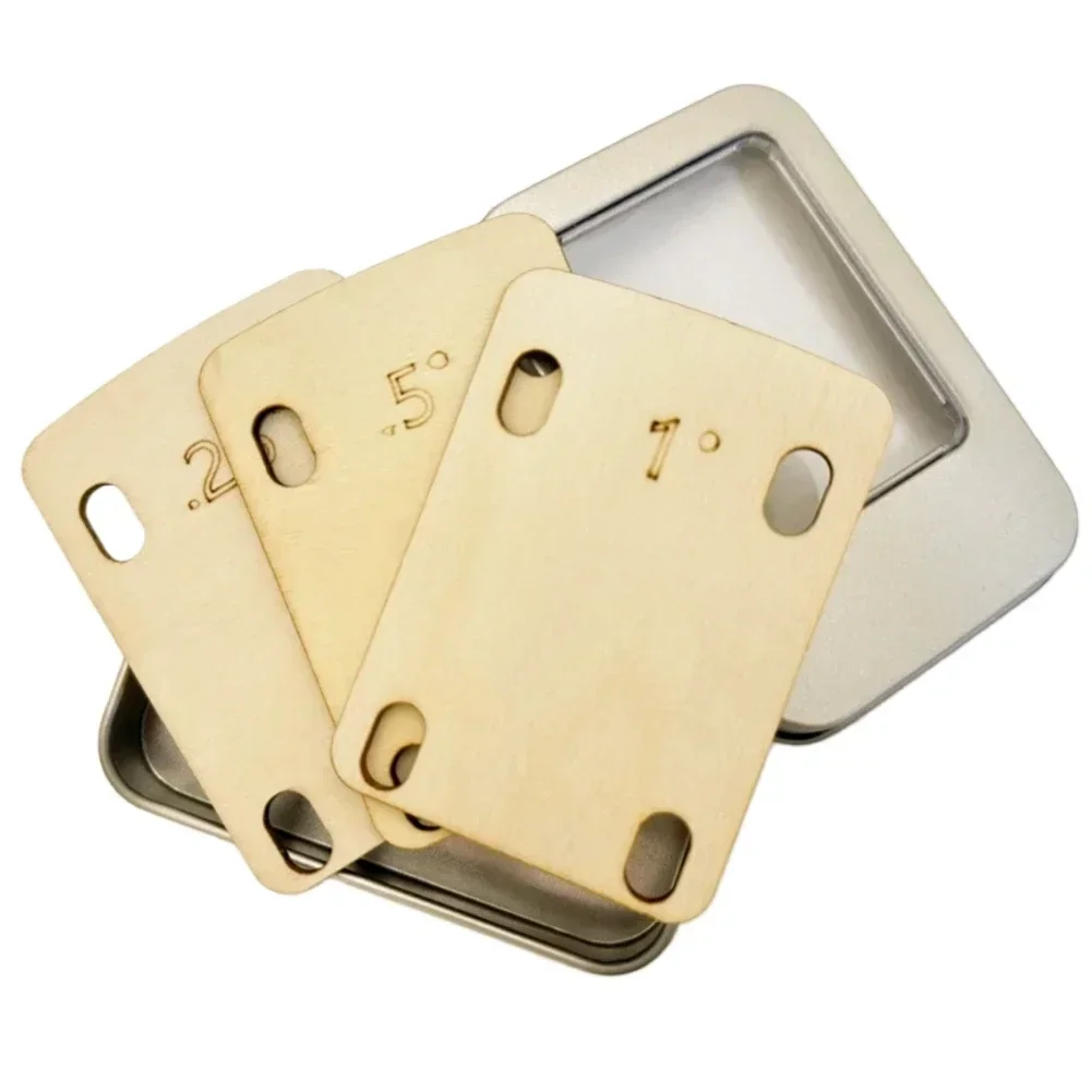 3Pcs Electric Guitar Neck Shims Guitar Neck Shims Plate Maple Plate 0.25 0.5 1 Thickness Brass Shims Replacement Parts
3Pcs Electric Guitar Neck Shims Guitar Neck Shims Plate Maple Plate 0.25 0.5 1 Thickness Brass Shims Replacement Parts