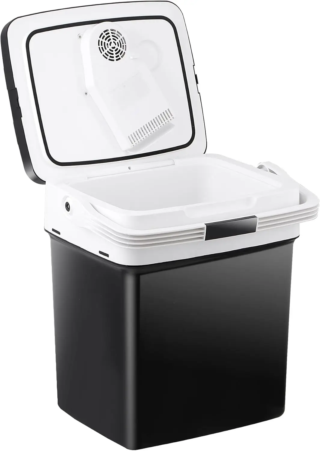 Portable 12V AC/DC Thermoelectric Car Refrigerator and Warmer - 29L Electric Cooler with Handle for Vehicles, Trucks, Travel, Camping, and Picnics
Portable 12V AC/DC Thermoelectric Car Refrigerator and Warmer - 29L Electric Cooler with Handle for Vehicles, Trucks, Travel, Camping, and Picnics