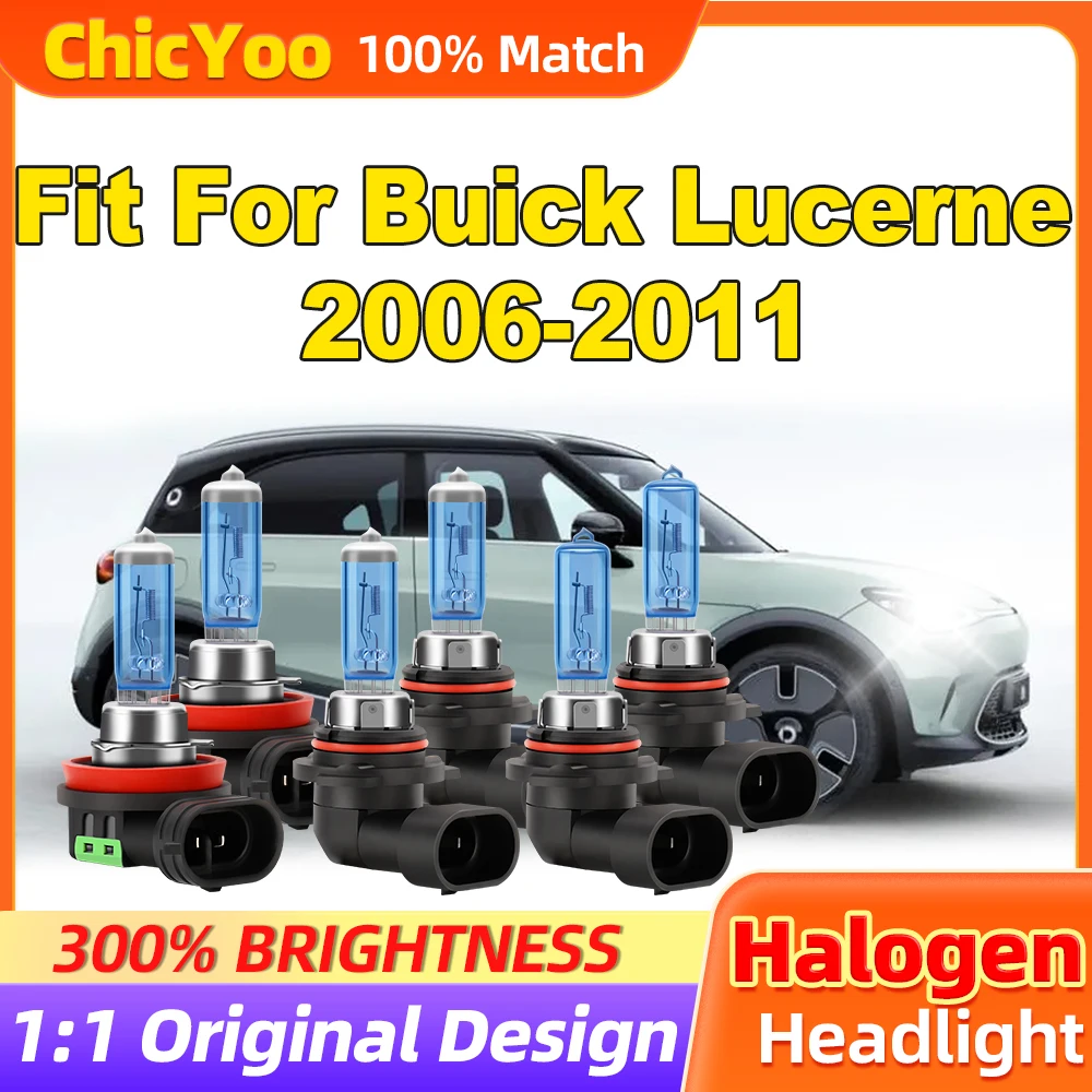 Fit For Buick Lucerne 2006 2007 2008 2009 2010 2011 36000LM Halogen Lights 300W Turbo Auto Headlamps 12V 6500K Xenon Lamps
Fit For Buick Lucerne 2006 2007 2008 2009 2010 2011 36000LM Halogen Lights 300W Turbo Auto Headlamps 12V 6500K Xenon Lamps