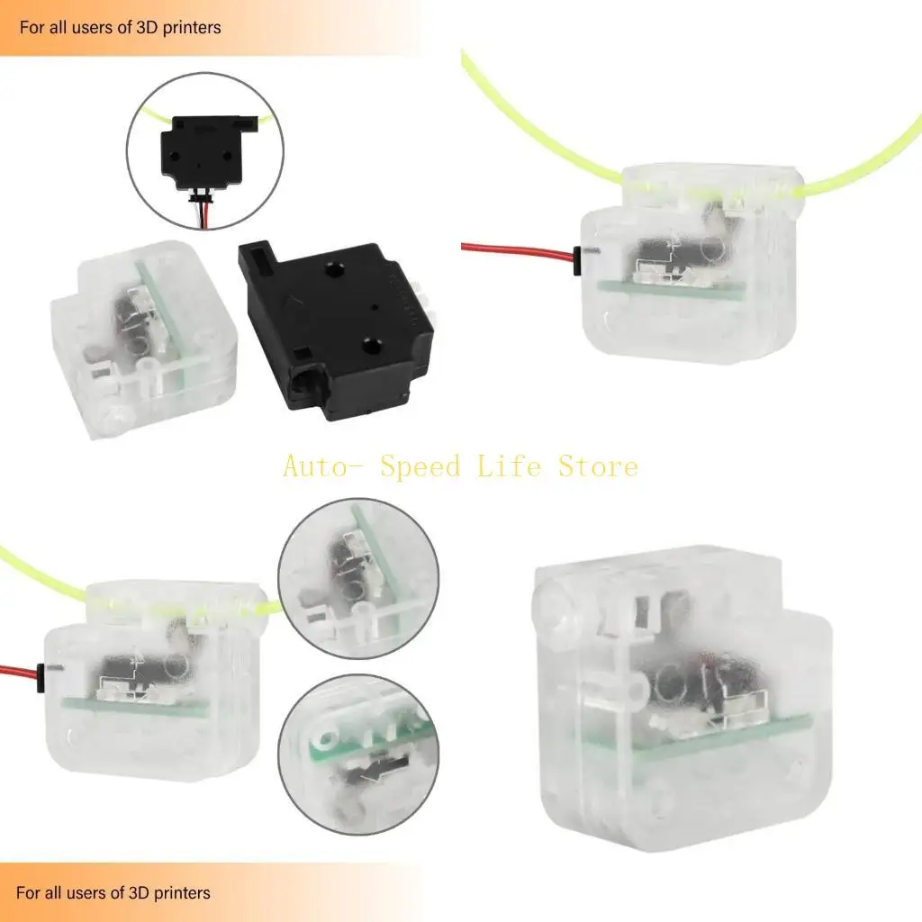 02DA Высокая точность детектора детектора филаментов Кабель модуля детектирования филаментов для непрерывной -печати рабочие