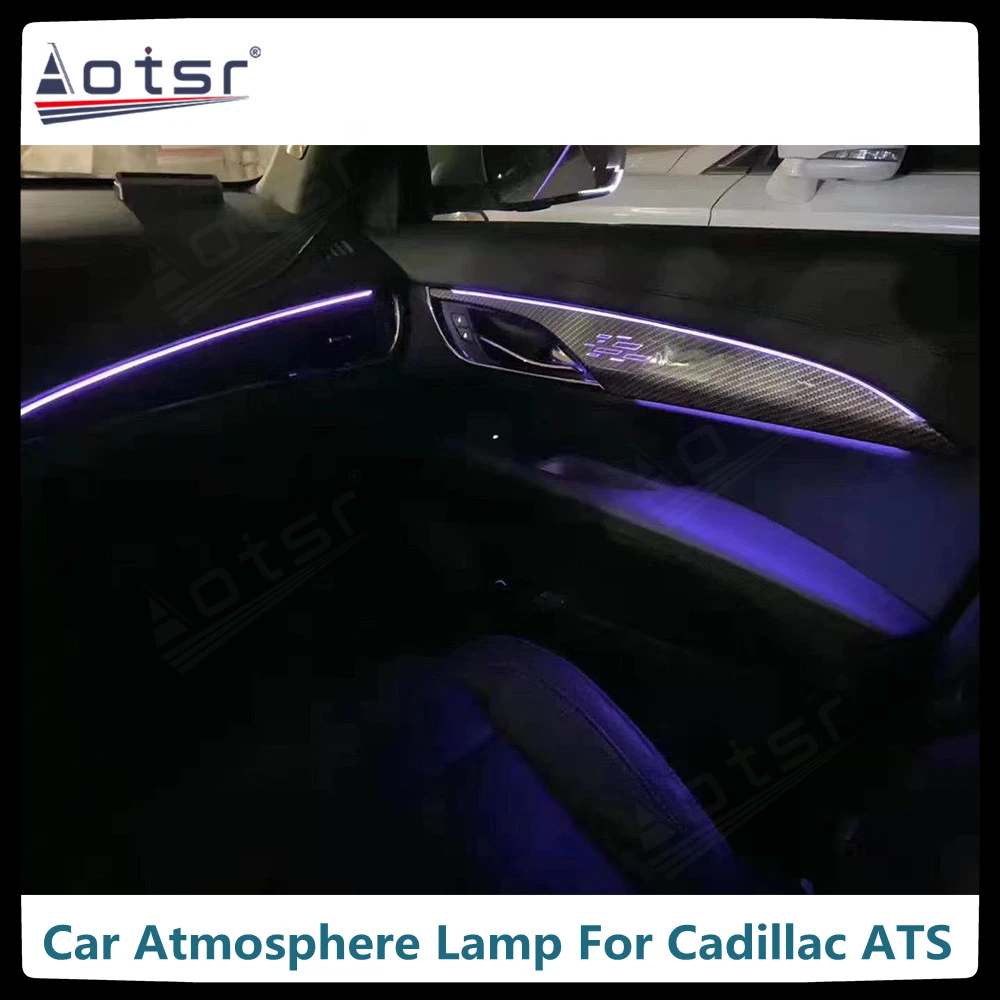Car Atmosphere Lamp For Cadillac ATS Automotive Interior Decorative Lights Cars through Lights Colorful Lights Assembly
Car Atmosphere Lamp For Cadillac ATS Automotive Interior Decorative Lights Cars through Lights Colorful Lights Assembly
