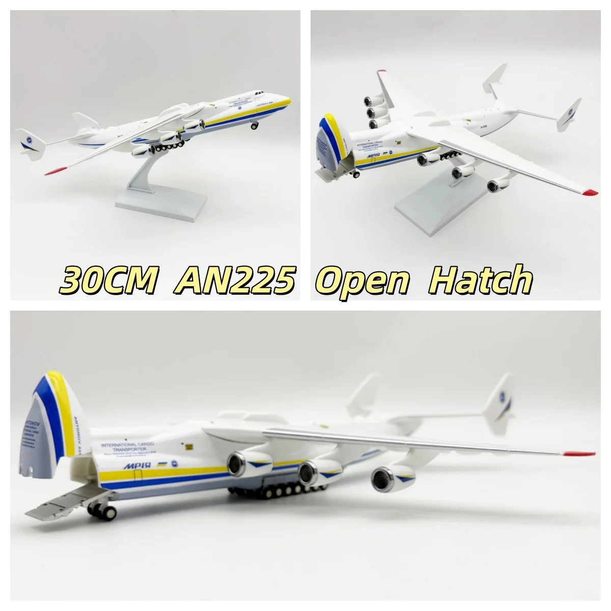 Antonov An225 Transport Hatches Can Be Opened 30cm Scale Aircraft Resin Diecast Airplanes Model Collectible Miniatures Aircraft
Antonov An225 Transport Hatches Can Be Opened 30cm Scale Aircraft Resin Diecast Airplanes Model Collectible Miniatures Aircraft
