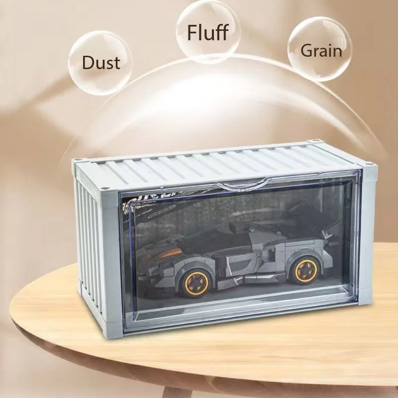 Building block container side open transparent storage box stackable dust-proof storage color display box DIY building blocks
Building block container side open transparent storage box stackable dust-proof storage color display box DIY building blocks