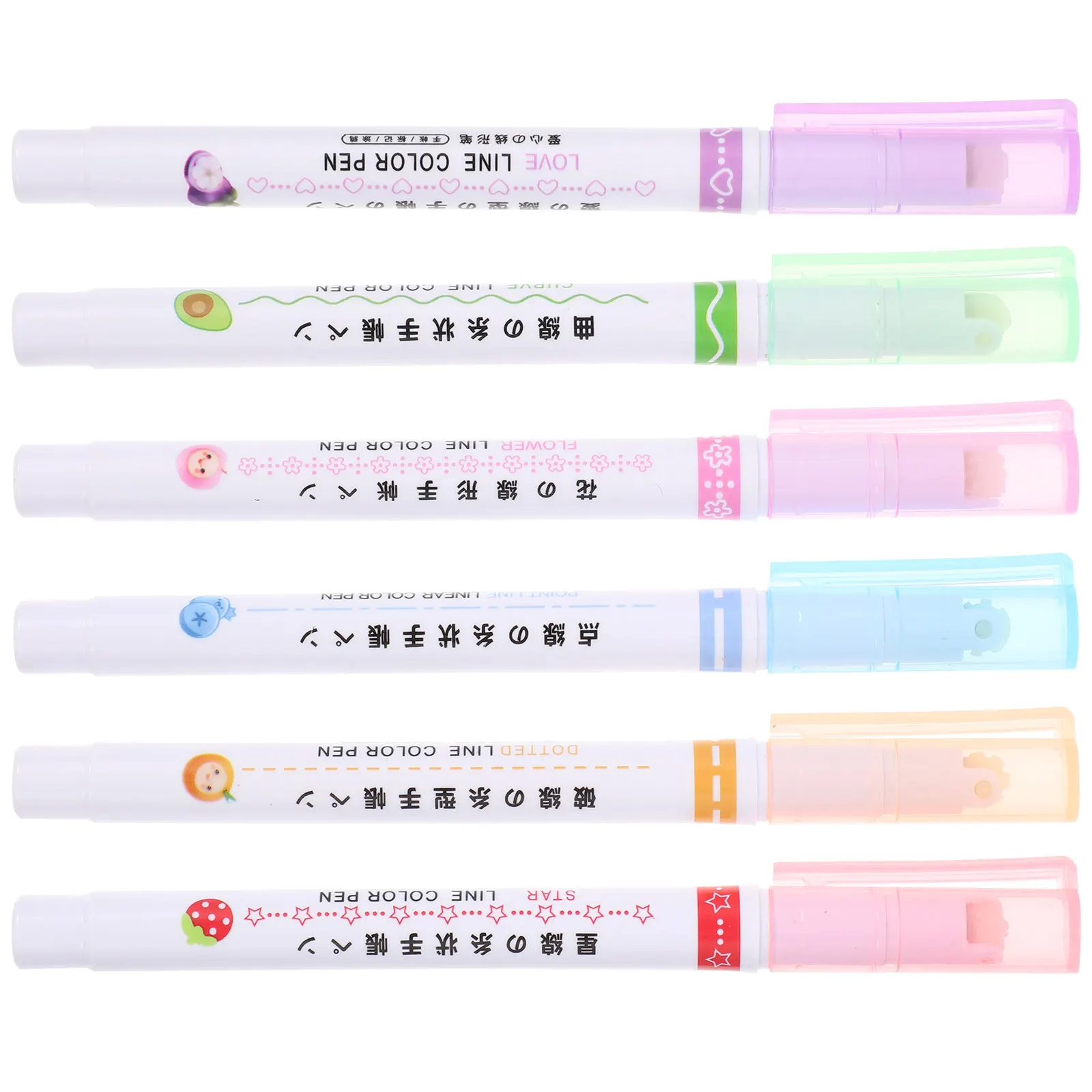 6Pcs Roller Fine Tip Marker Pens Multi-Function Outline Draw Markers Household Paint Pens Professional Portable Scrapbook Supply
6Pcs Roller Fine Tip Marker Pens Multi-Function Outline Draw Markers Household Paint Pens Professional Portable Scrapbook Supply