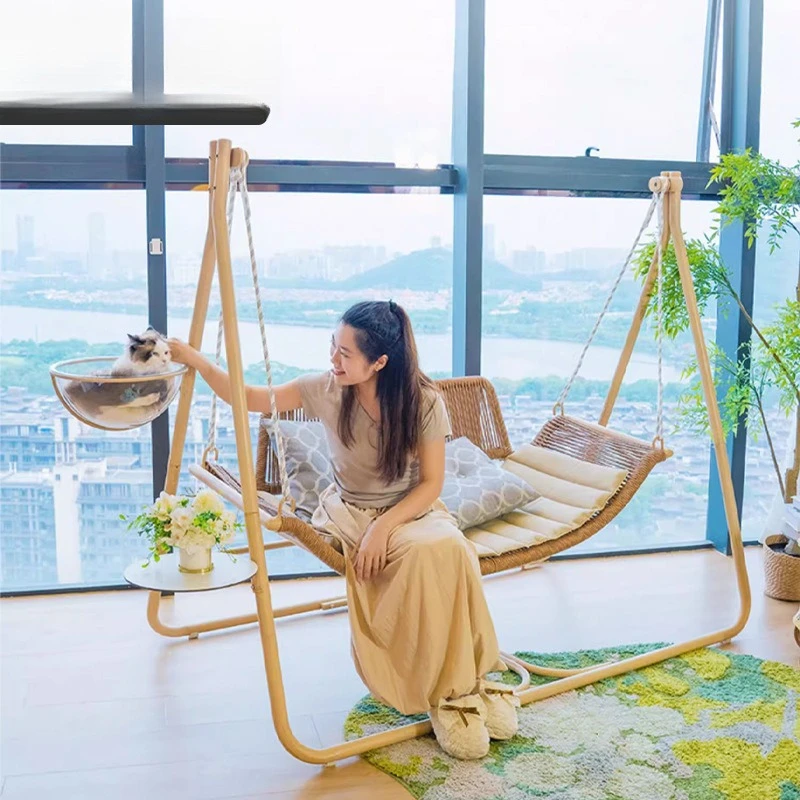 garden courtyard balcony swing Internet celebrity bed and breakfast indoor and outdoor hammock leisure rattan rocking chair
garden courtyard balcony swing Internet celebrity bed and breakfast indoor and outdoor hammock leisure rattan rocking chair