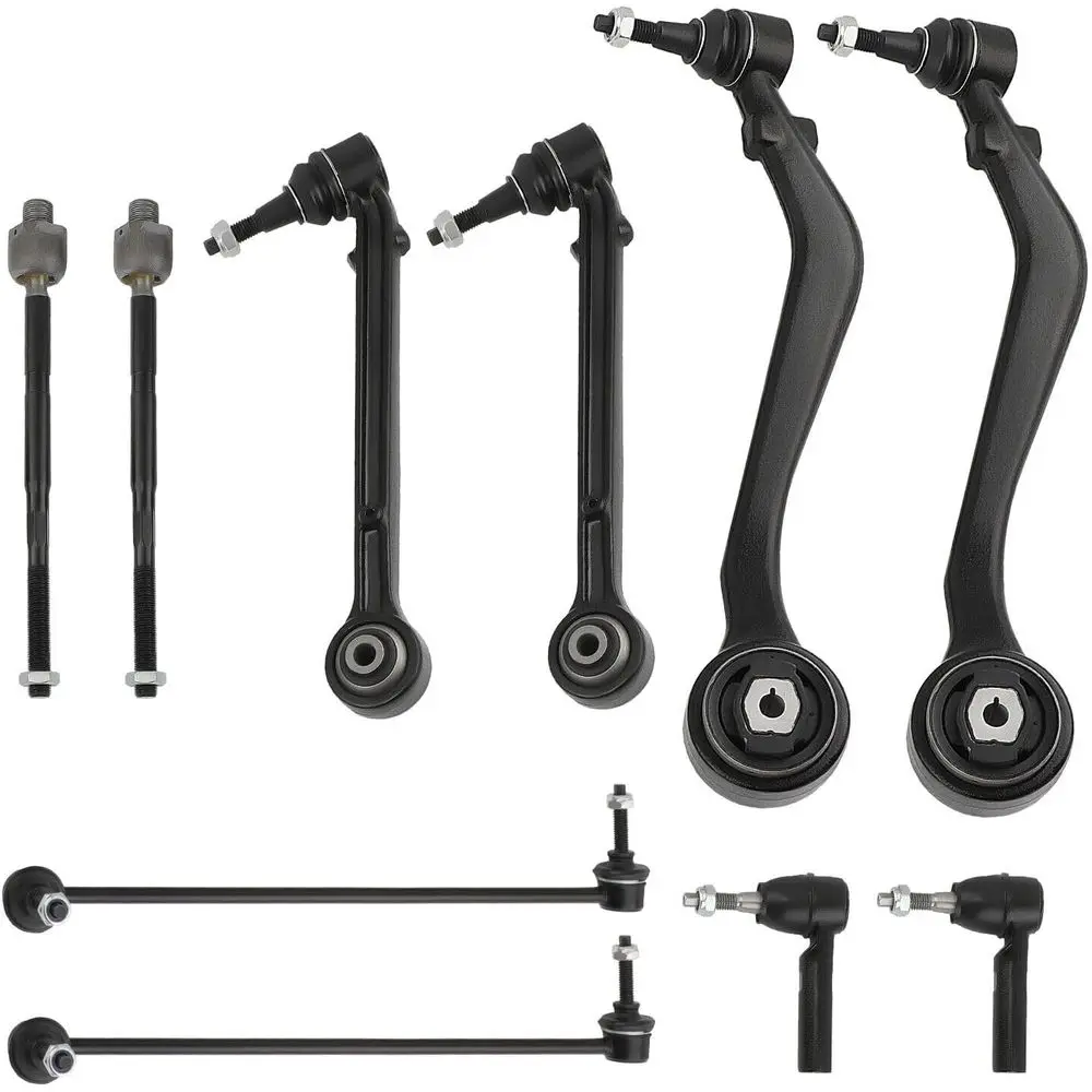 10PCS Suspension Kit for 2010-2015 3.6L/6.2L Vehicles, Lower Control Arms, Inner/Outer Tie Rods, Sway Bar
10PCS Suspension Kit for 2010-2015 3.6L/6.2L Vehicles, Lower Control Arms, Inner/Outer Tie Rods, Sway Bar