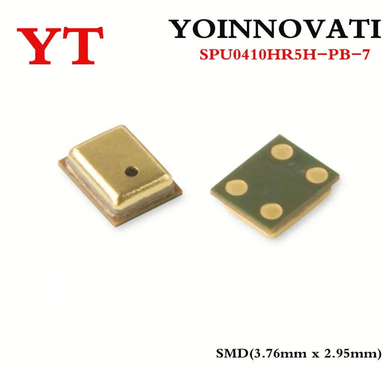 50pcs/lot SPU0410HR5H-PB-7 SPU0410HR5H-PB SPU0410HR5H MIC MEMS OMNI -42DB Best quality
50pcs/lot SPU0410HR5H-PB-7 SPU0410HR5H-PB SPU0410HR5H MIC MEMS OMNI -42DB Best quality