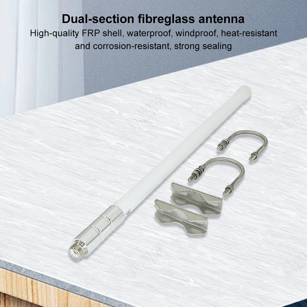Omnidirectional Outdoor Antenna PL259 Female Connector Outdoor Omni Directional Fiberglass Base Antenna Fiberglass Antenna
Omnidirectional Outdoor Antenna PL259 Female Connector Outdoor Omni Directional Fiberglass Base Antenna Fiberglass Antenna