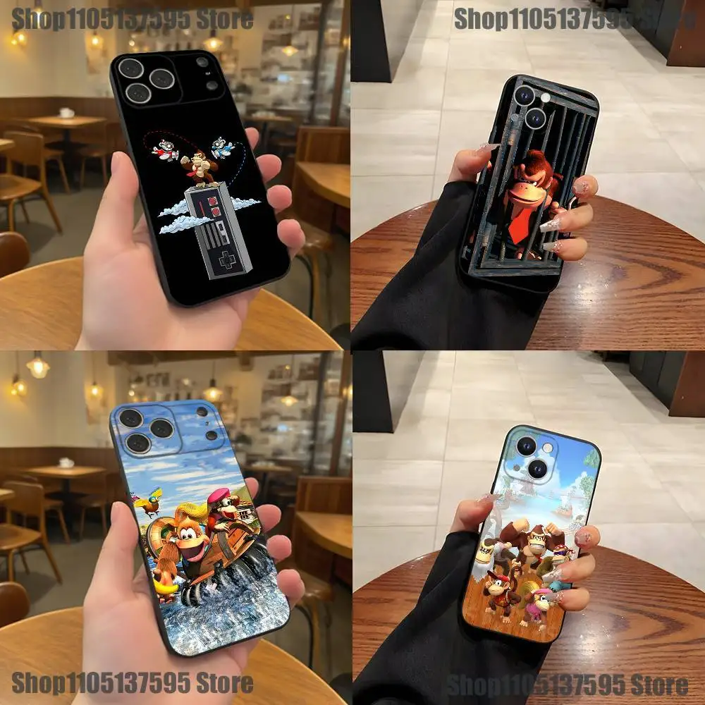D-Donkey kong game Phone Case For iPhone 17,16,15,14,13,12,11,Pro,XS,Max,XR,Plus,E,SE4,Mini Black Soft Cover
D-Donkey kong game Phone Case For iPhone 17,16,15,14,13,12,11,Pro,XS,Max,XR,Plus,E,SE4,Mini Black Soft Cover