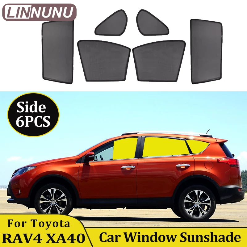 LINNUNU Car Curtain Side Window Magnetic Sunshade Mesh Summer Sun Shade UV Protection for TOYOTA RAV4 XA40 2013-2018 accessorie
LINNUNU Car Curtain Side Window Magnetic Sunshade Mesh Summer Sun Shade UV Protection for TOYOTA RAV4 XA40 2013-2018 accessorie