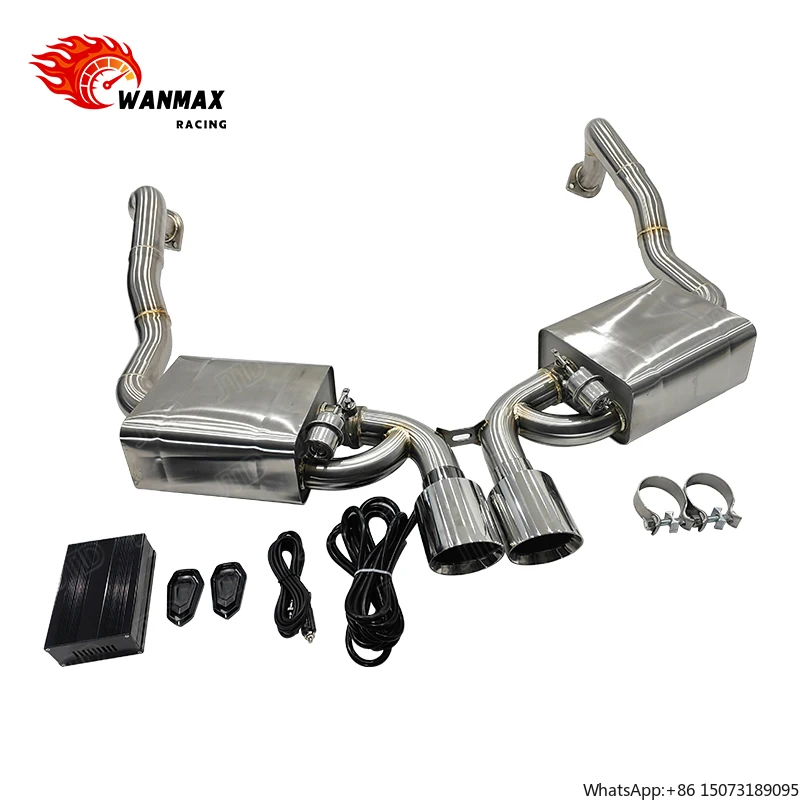 Performance Cat-Back Stainless Steel Exhaust System for 981 Boxster/ Dual Tips
Performance Cat-Back Stainless Steel Exhaust System for 981 Boxster/ Dual Tips