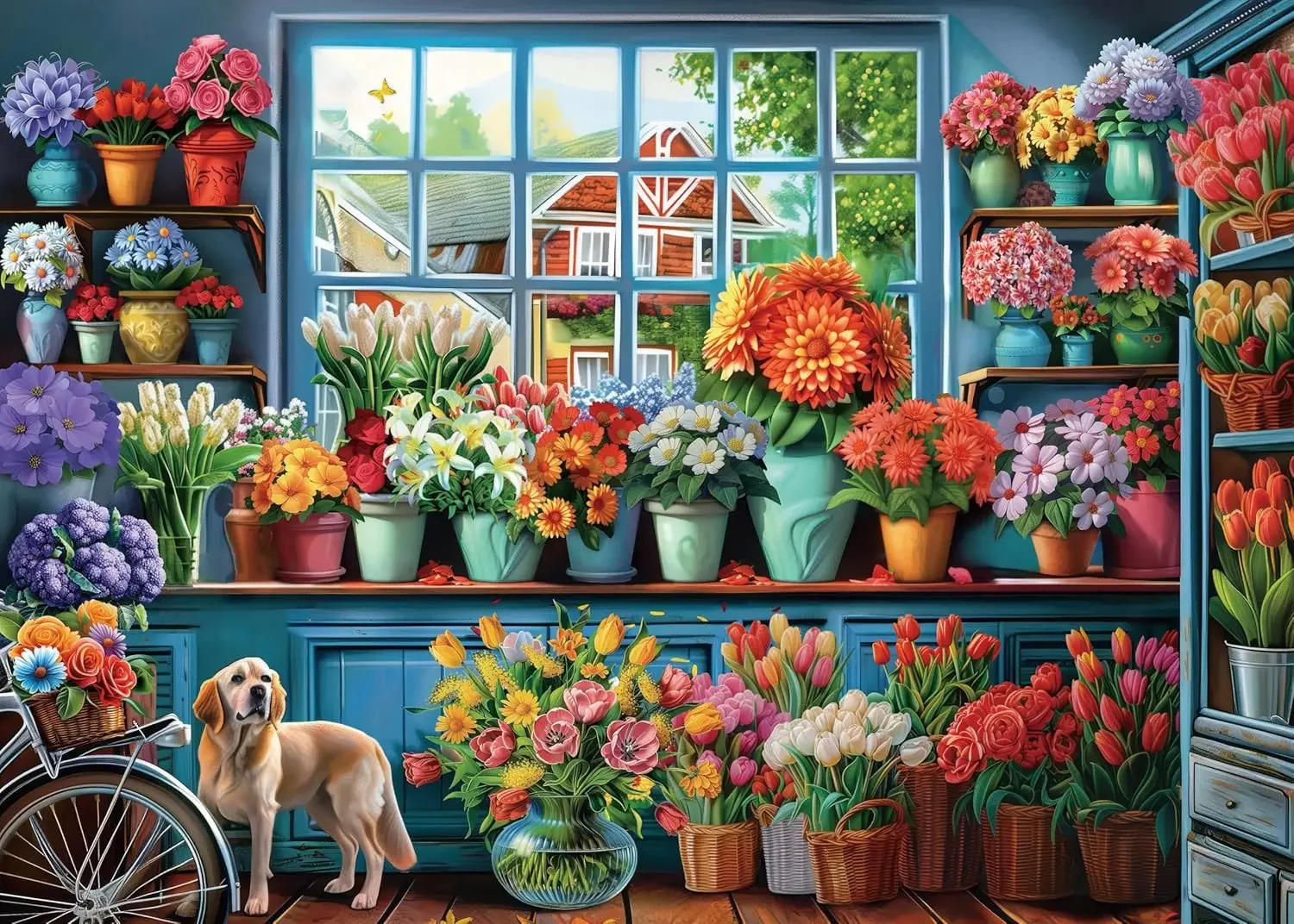 520/500/300 Pieces Wooden Puzzle for Colorful Flower Jigsaw Puzzles for Challenging Family Activity Games Party Birthday Gift
520/500/300 Pieces Wooden Puzzle for Colorful Flower Jigsaw Puzzles for Challenging Family Activity Games Party Birthday Gift