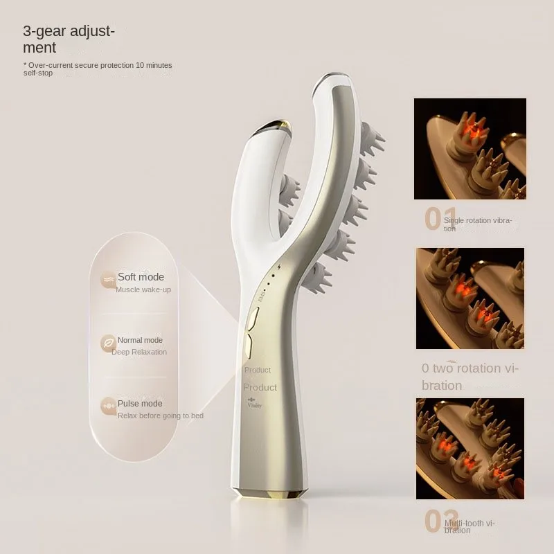 New head massager EMS micro current massage comb electric massage comb scalp care massage instrument
New head massager EMS micro current massage comb electric massage comb scalp care massage instrument