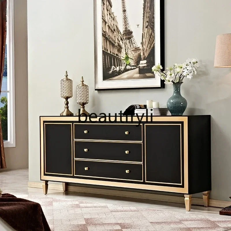 yj7 Simple new Chinese side cabinet neoclassical, living room partition cabinet black, new locker furniture2005
yj7 Simple new Chinese side cabinet neoclassical, living room partition cabinet black, new locker furniture2005