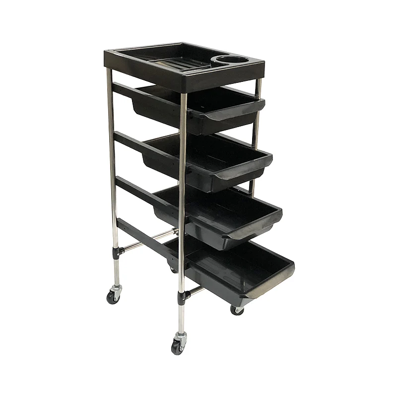Beauty salon cart special barber shop perm and dyeing small bar cart stainless steel storage rack
Beauty salon cart special barber shop perm and dyeing small bar cart stainless steel storage rack