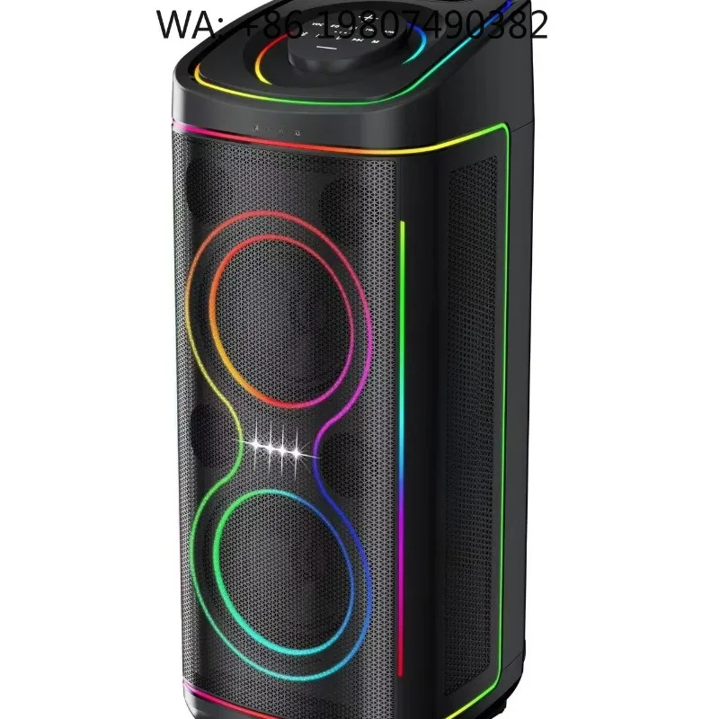 Dual 8 Inch TWS Wireless RGB Party Speaker Custom Logo High Fidelity Outdoor Karaoke Home Theater Audio Loudspeaker
Dual 8 Inch TWS Wireless RGB Party Speaker Custom Logo High Fidelity Outdoor Karaoke Home Theater Audio Loudspeaker