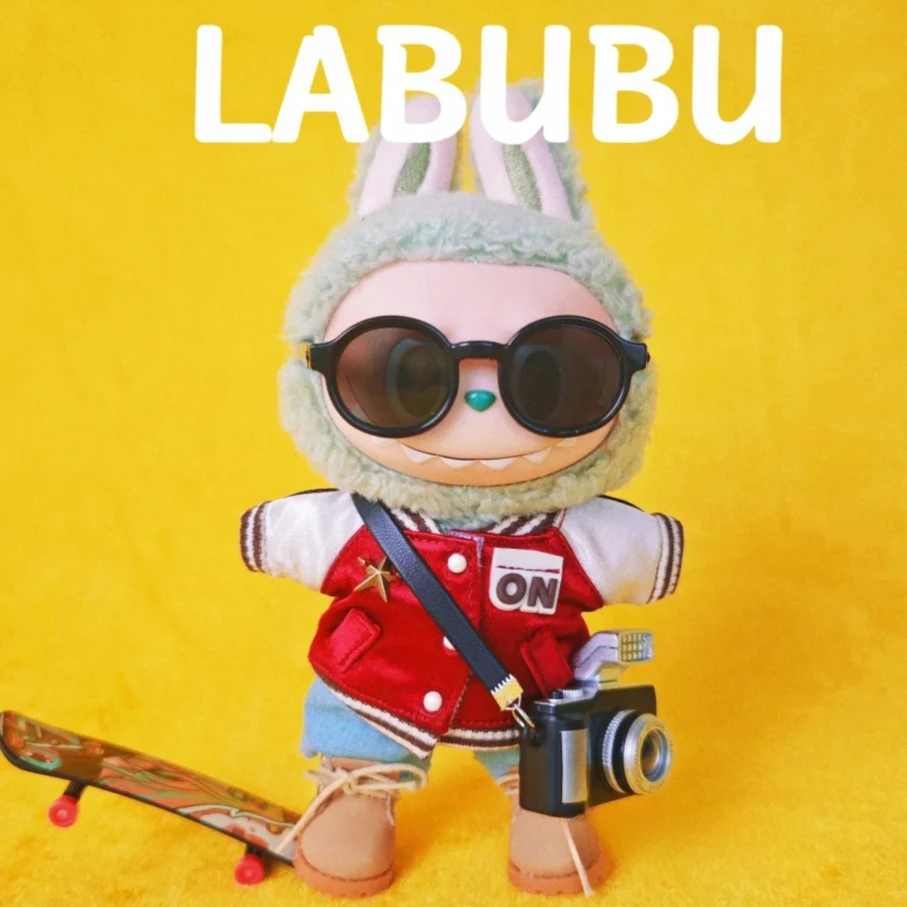 For 15cm Labubu Clothes Red Baseball Jersey Outfit Doll Clothes & Accessories Suit Set
For 15cm Labubu Clothes Red Baseball Jersey Outfit Doll Clothes & Accessories Suit Set