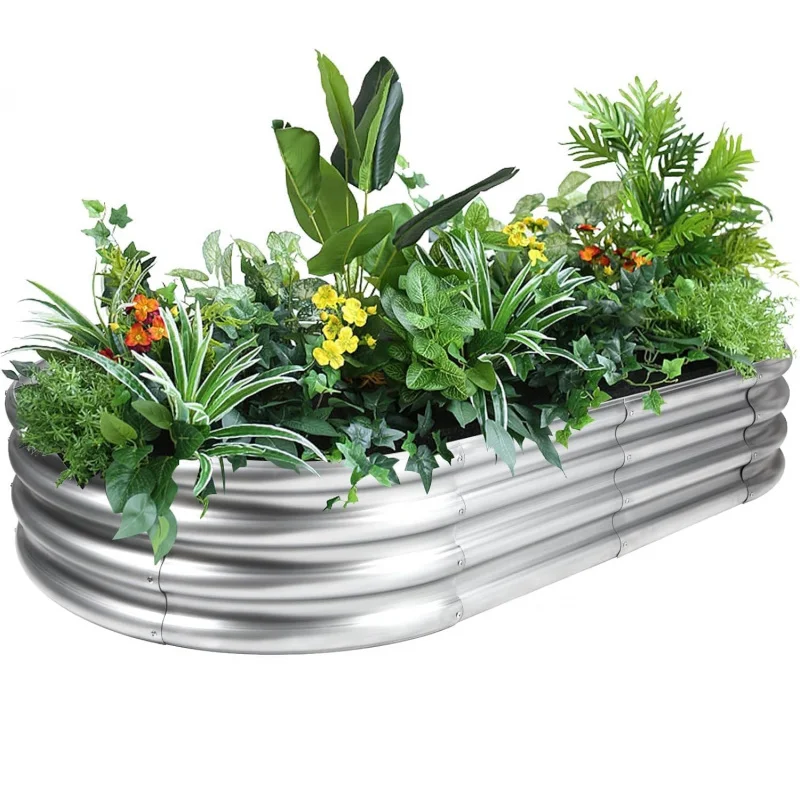 1 шт. металлическая коробка для посадки, резервуар для выращивания овощей, комбинированная коробка для выращивания овощей, овальный лист из оцинкованной стали в различных условиях
1 шт. металлическая коробка для посадки, резервуар для выращивания овощей, комбинированная коробка для выращивания овощей, овальный лист из оцинкованной стали в различных условиях