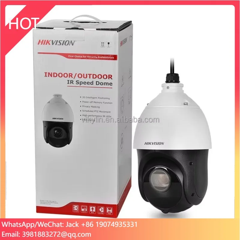 Hik Vision 4-inch 2 MP 15X Powered By DarkFighter IR 100m Analog Speed Dome Ptz Camera DS-2AE4215TI-D
Hik Vision 4-inch 2 MP 15X Powered By DarkFighter IR 100m Analog Speed Dome Ptz Camera DS-2AE4215TI-D