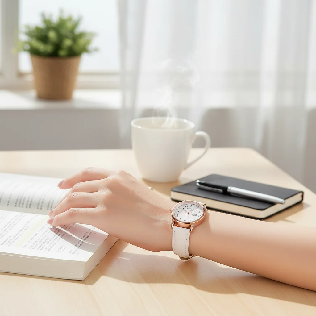 Minimalist Women Quartz-Watch with Dual Calendar Waterproof Luminous Student Wristwatch
Minimalist Women Quartz-Watch with Dual Calendar Waterproof Luminous Student Wristwatch