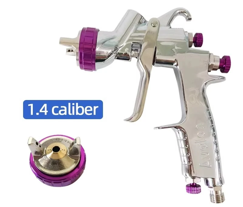 WLS-400 Spray Gun 1.4 Nozzle Car Paint Pneumatic Tool 600ml Air Consumption Spray Gun with Cup Gravity Feed
WLS-400 Spray Gun 1.4 Nozzle Car Paint Pneumatic Tool 600ml Air Consumption Spray Gun with Cup Gravity Feed