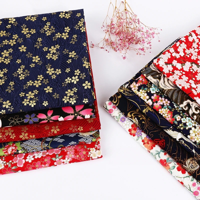 Japanese Sakura Printed Fabric Cotton Cloth DIY Sewing Patchwork Handmade Craft Material Floral Fabric for Bags Clothes Decor
Japanese Sakura Printed Fabric Cotton Cloth DIY Sewing Patchwork Handmade Craft Material Floral Fabric for Bags Clothes Decor