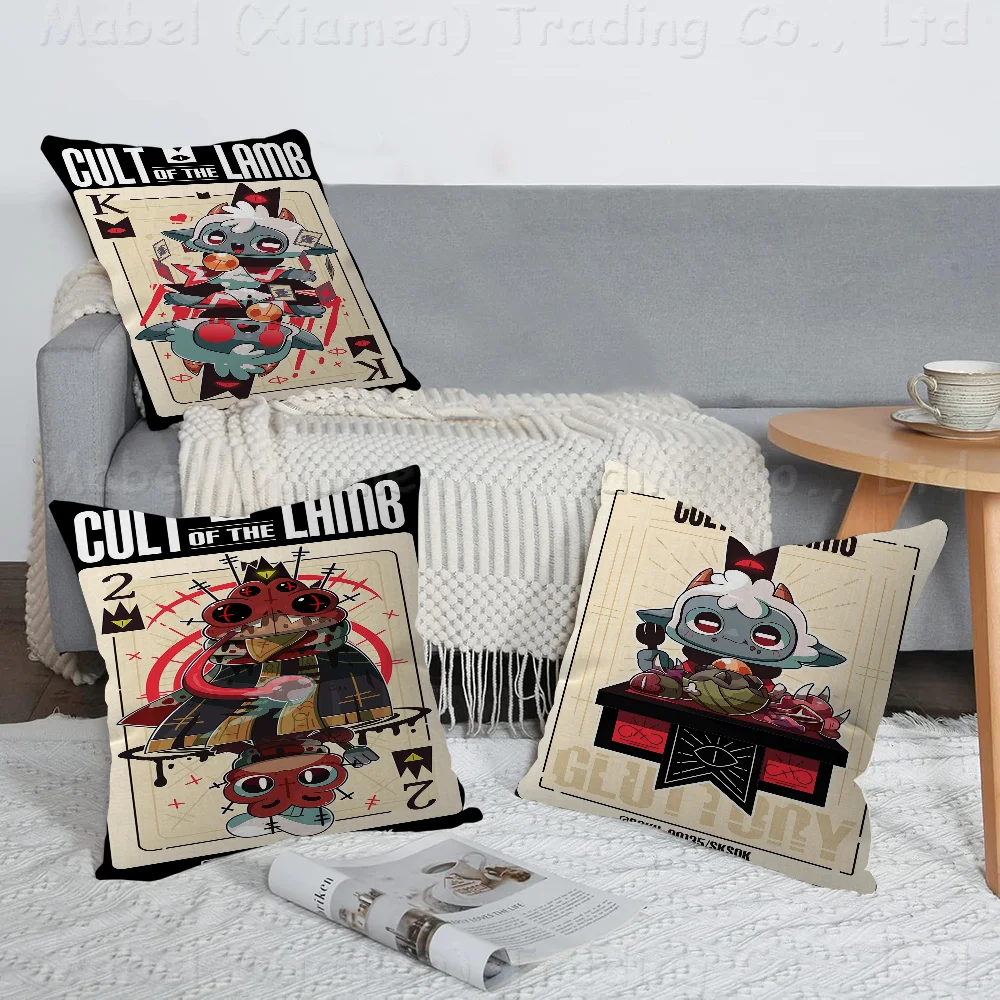 Cult Of The Lamb Video Game Personalized Pillow Dust Cover Bedroom Kids Party Decoration Pillowcase Birthday Children Gift
Cult Of The Lamb Video Game Personalized Pillow Dust Cover Bedroom Kids Party Decoration Pillowcase Birthday Children Gift