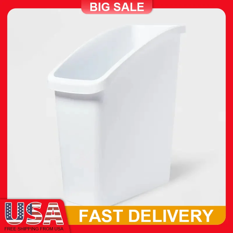 58 Gallon Under Sink Trash Can Compact Slim Kitchen Waste Bin with Bag Holder for Cabinet Recycling Sorting Storage
58 Gallon Under Sink Trash Can Compact Slim Kitchen Waste Bin with Bag Holder for Cabinet Recycling Sorting Storage