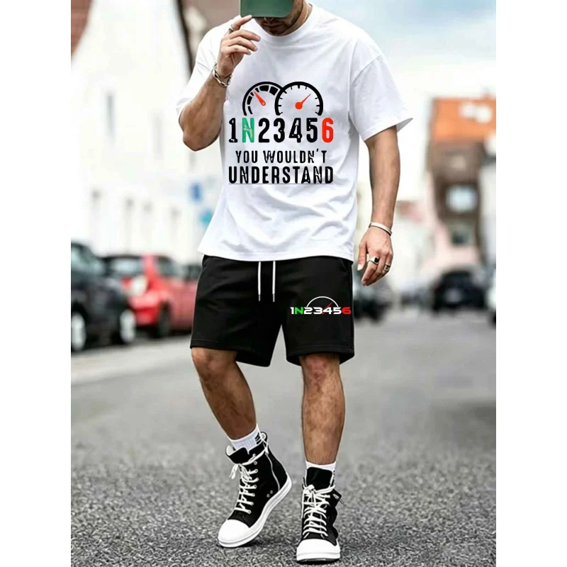 Men's T-Shirt Drawing Shorts Mesh Set Fashion 123 Print Trend 2-Piece Outfit Summer Streetwear EU Size Breathable Home Sets
Men's T-Shirt Drawing Shorts Mesh Set Fashion 123 Print Trend 2-Piece Outfit Summer Streetwear EU Size Breathable Home Sets
