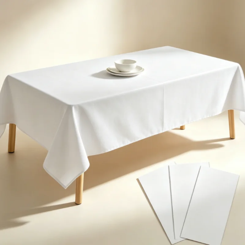 6 PCS Slubby Texture Tablecloth Water Resistance Antiwrinkle Spillproof Soft Washable Jacquard Table Cloth for Dining Room, Buffet Banquet Parties Holiday Dinner, Rectangular 60 x 104 Inch, White
6 PCS Slubby Texture Tablecloth Water Resistance Antiwrinkle Spillproof Soft Washable Jacquard Table Cloth for Dining Room, Buffet Banquet Parties Holiday Dinner, Rectangular 60 x 104 Inch, White
