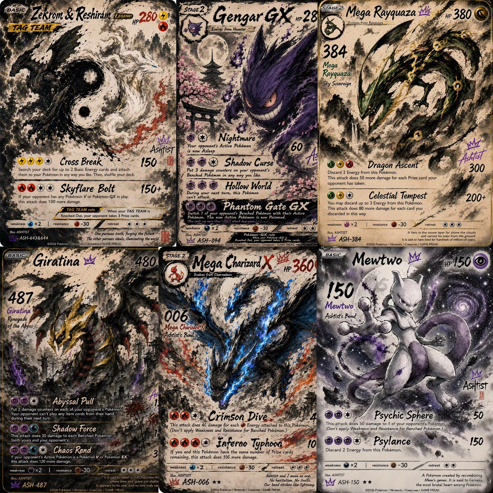 DIY Self Control Pokemon Ptcg Gengar Mewtow Collect Signature Trading Card Anime Cartoon Christmas Gift for Collectors
DIY Self Control Pokemon Ptcg Gengar Mewtow Collect Signature Trading Card Anime Cartoon Christmas Gift for Collectors