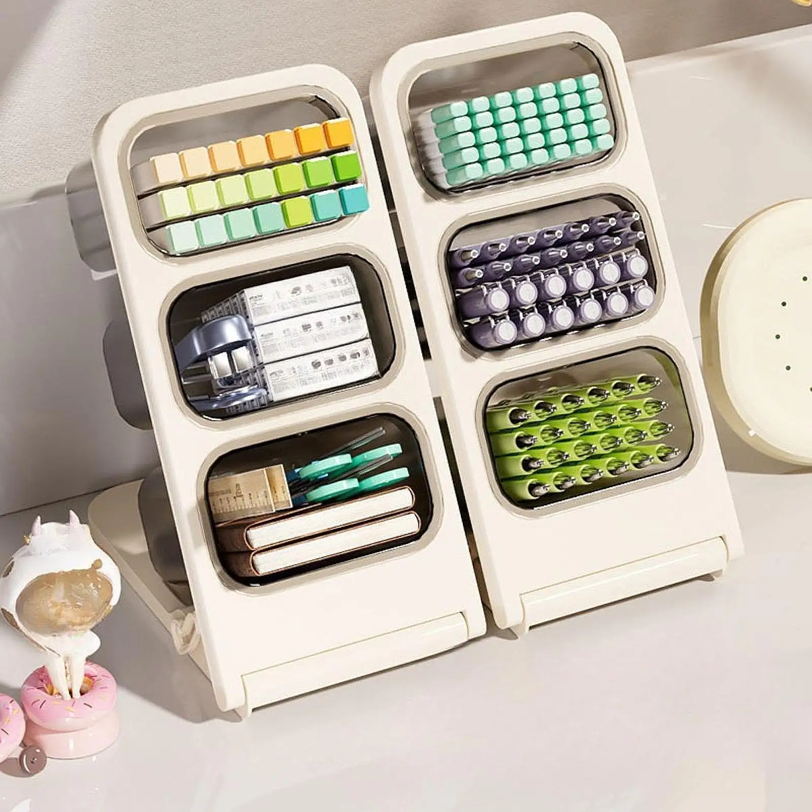 Pen Cup Compact Simple Stationery Holder Stationery Organizer Large Capacity Pencil Holder for Office Stationery Workspace Dorm
Pen Cup Compact Simple Stationery Holder Stationery Organizer Large Capacity Pencil Holder for Office Stationery Workspace Dorm