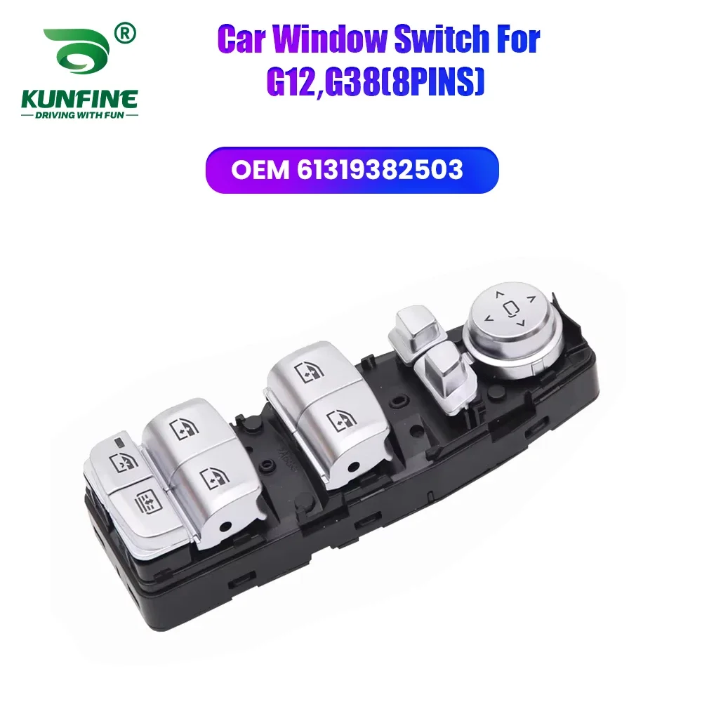 Car Window Switch Button Front Left Power Master Control For BMW G12 G38 Part NO. 61319382503
Car Window Switch Button Front Left Power Master Control For BMW G12 G38 Part NO. 61319382503