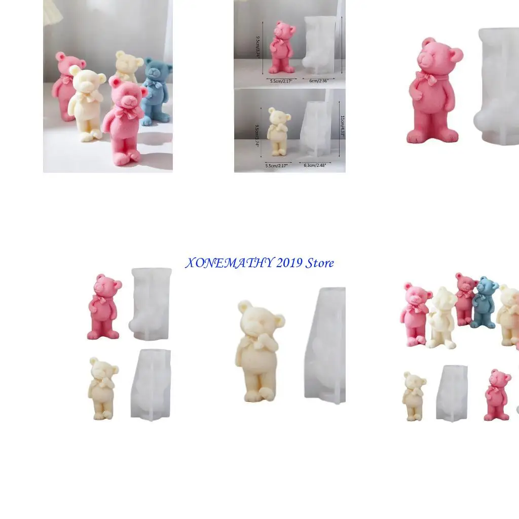 F42F Медведь свеча плесень животных Силиконовая смола плесень ароматерапия свеча плесени
F42F Медведь свеча плесень животных Силиконовая смола плесень ароматерапия свеча плесени