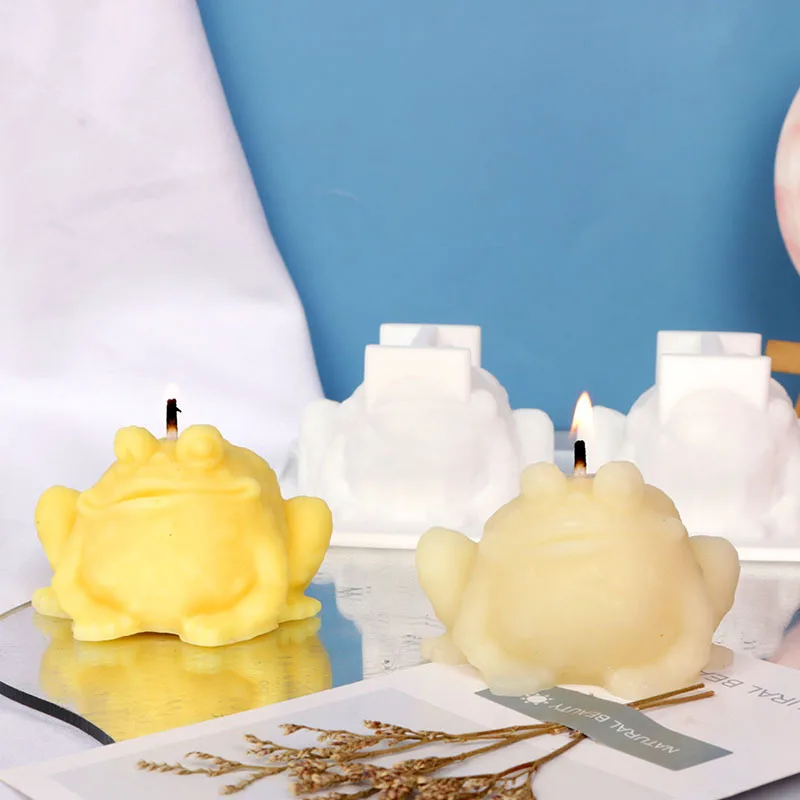 2PCS Cute Frog Candle Silicone Mold for Handmade Chocolate Decoration Gypsum Aromatherapy Soap Resin Candle Silicone Mould
2PCS Cute Frog Candle Silicone Mold for Handmade Chocolate Decoration Gypsum Aromatherapy Soap Resin Candle Silicone Mould