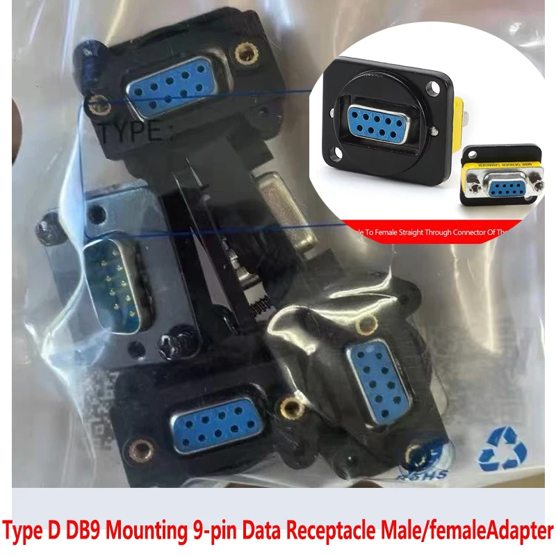 DB9 Panel Socket Hardware RS232 Serial 86Panel Module 9-pin Serial Port Connector VGA Male to Female Adapter Cabinet Female Base
DB9 Panel Socket Hardware RS232 Serial 86Panel Module 9-pin Serial Port Connector VGA Male to Female Adapter Cabinet Female Base