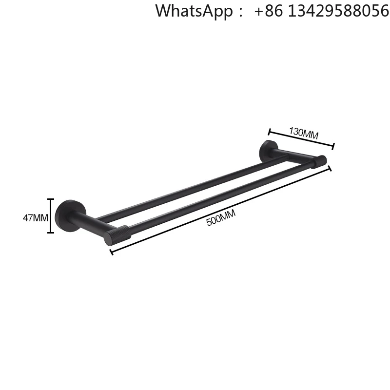 Double Towel Bar Stainless Steel Modern Chrome Finish Wall-Mounted Space Saving Bathroom Towel Holder Long Towel Hanger 40CM
Double Towel Bar Stainless Steel Modern Chrome Finish Wall-Mounted Space Saving Bathroom Towel Holder Long Towel Hanger 40CM