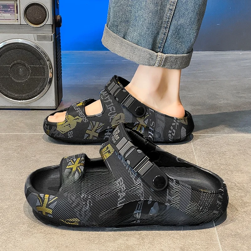 Men's Summer Outdoor Casual Sports Two-Purpose Large Size Beach Sandals Soft Bottom Anti-Slip Wear-Resistant Home Slippers
Men's Summer Outdoor Casual Sports Two-Purpose Large Size Beach Sandals Soft Bottom Anti-Slip Wear-Resistant Home Slippers