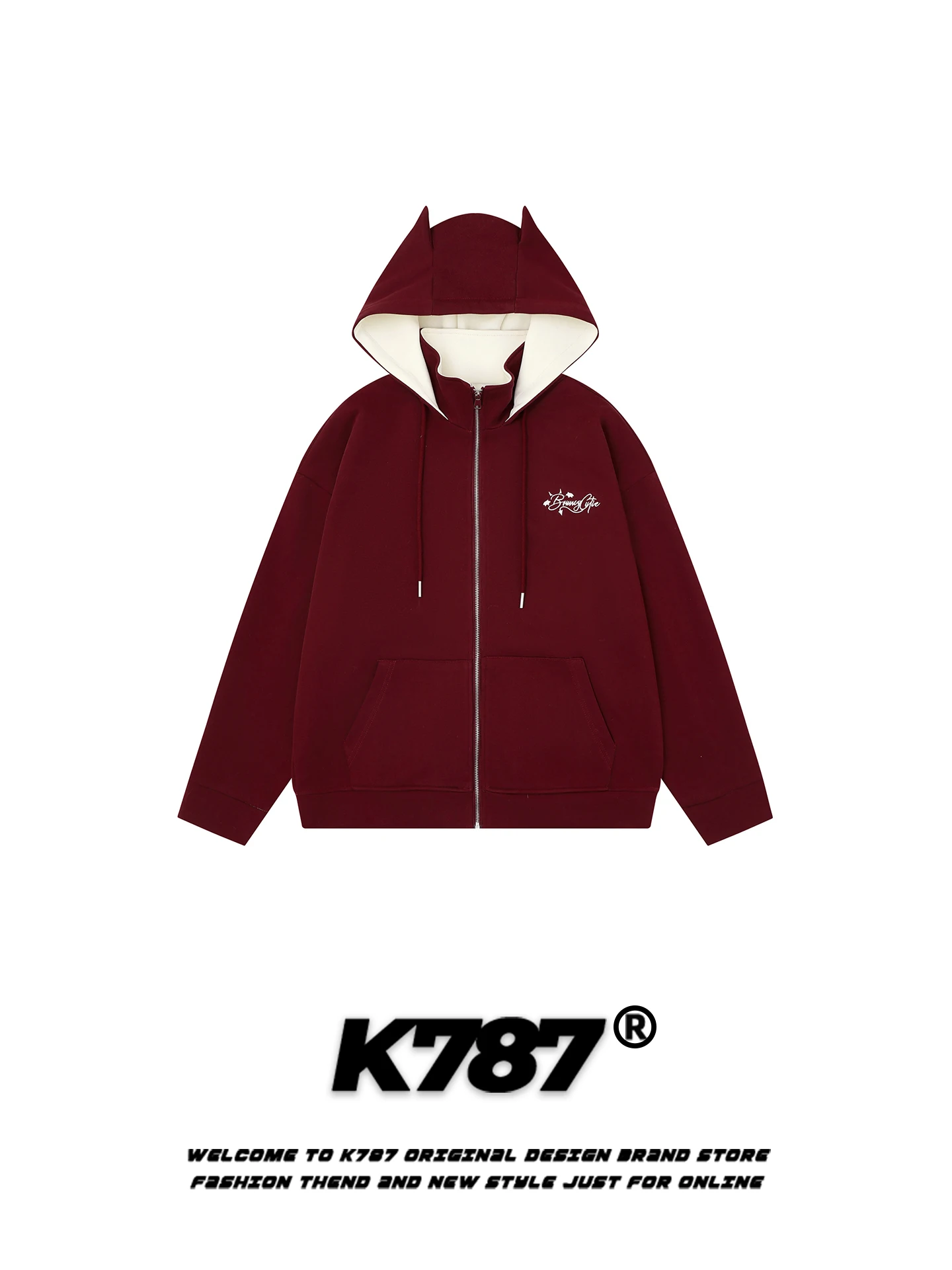 Американская толстовка-худи American Sle Street Demon Horn, свободного кроя, повседневная, красная, на молнии, с капюшоном, верхняя одежда для молодежи
Американская толстовка-худи American Sle Street Demon Horn, свободного кроя, повседневная, красная, на молнии, с капюшоном, верхняя одежда для молодежи