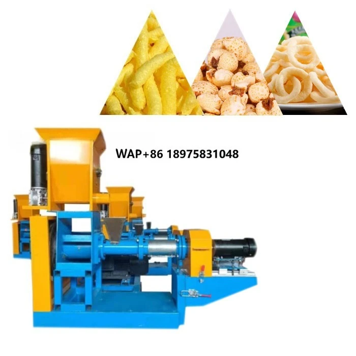 Snack Maker Rice Cheetos Kurkure Bugle Maker Production Rice Crispy Snack Food Manufacturing Equipment Corn Flakes
Snack Maker Rice Cheetos Kurkure Bugle Maker Production Rice Crispy Snack Food Manufacturing Equipment Corn Flakes
