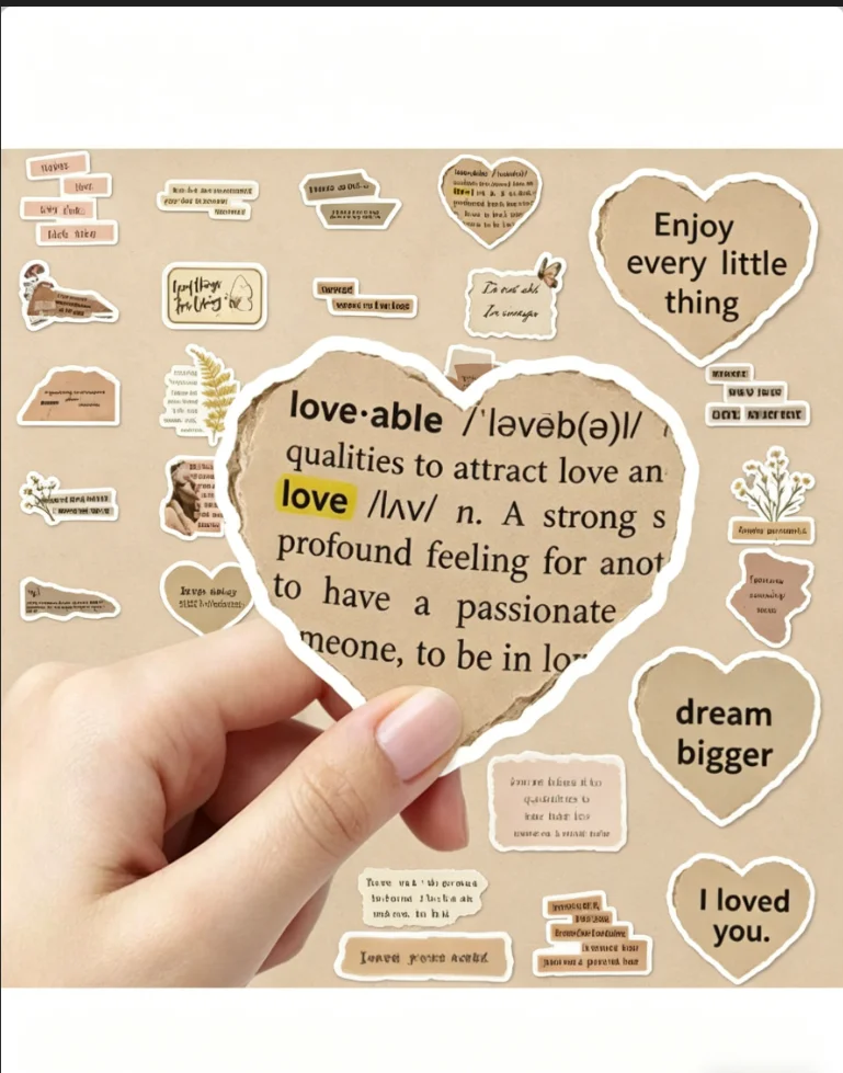 53Pcs Waterproof Vintage English Cartoon Stickers, Aesthetic Decor for Laptop, Suitcase & School Supplies
53Pcs Waterproof Vintage English Cartoon Stickers, Aesthetic Decor for Laptop, Suitcase & School Supplies