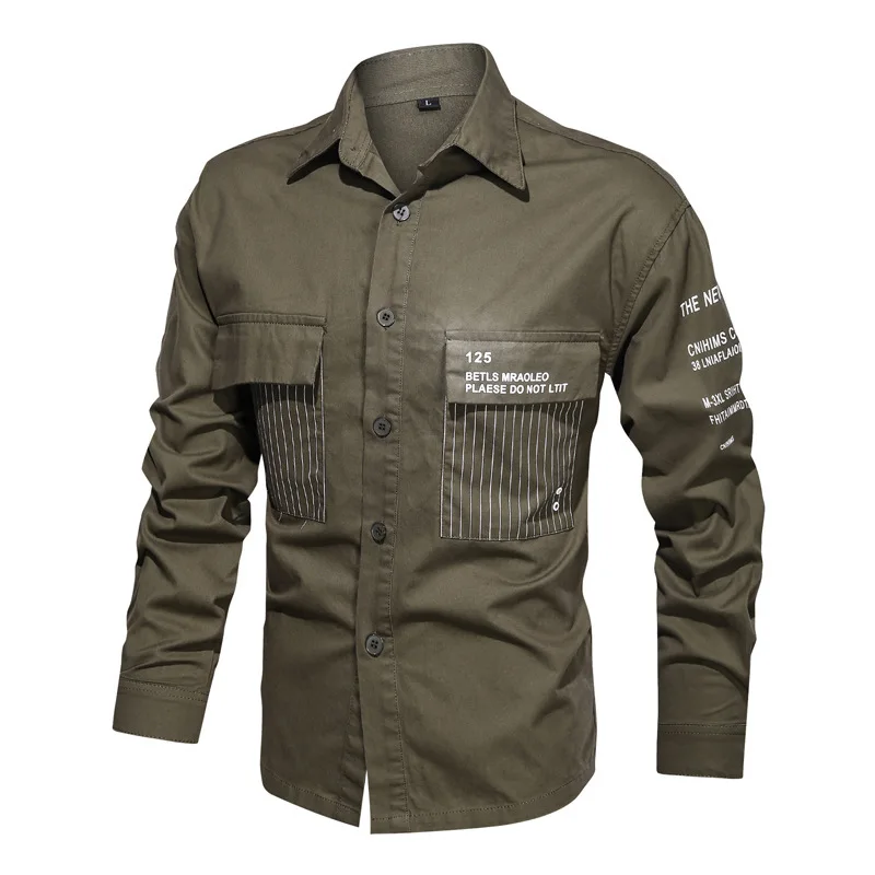 Men's Outdoor Casual Pure Cotton Long-Sleeved Shirt Spring/Summer 2026 Loose Fit Lightweight Workwear for Youth And Middle-aged
Men's Outdoor Casual Pure Cotton Long-Sleeved Shirt Spring/Summer 2026 Loose Fit Lightweight Workwear for Youth And Middle-aged